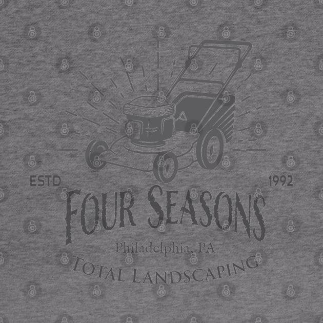 Four Seasons Total Landscaping (dark logo) by Buckle Up Tees